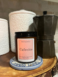 Cafecito – 100% Soy Wax Candle (8 oz Amber Jar)